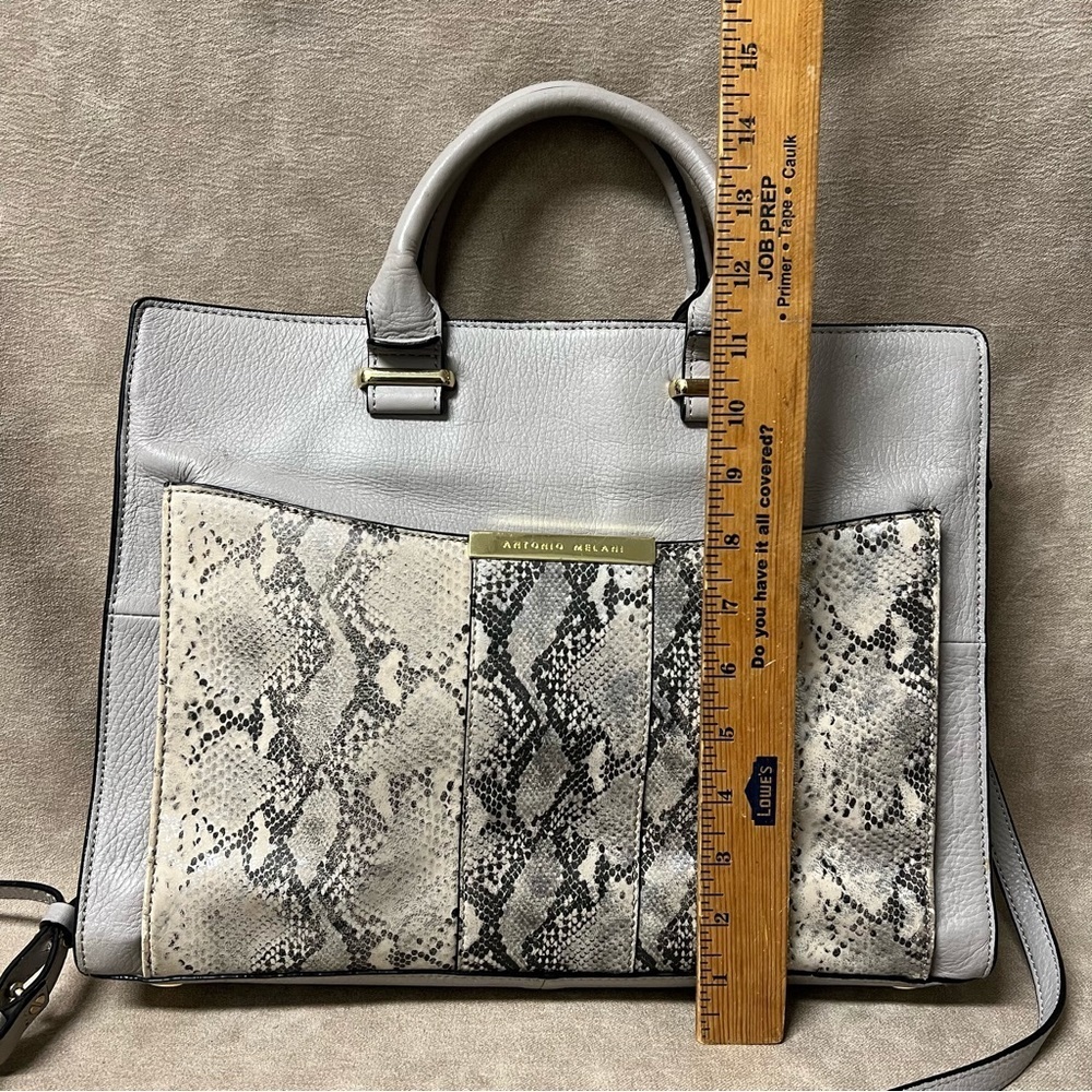ANTONIO MELANI Two in one laptop tote purse - Picture 8 of 10